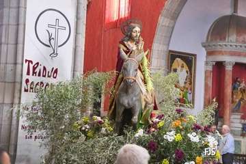 Procesiones de La Burrita en San Juan y El Ejido/FJS y TA.